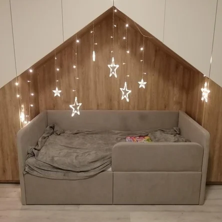 Детская ортопедическая кровать Bella П-образная